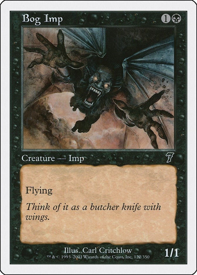 Image for Bog Imp (122) - Magic: The Gathering