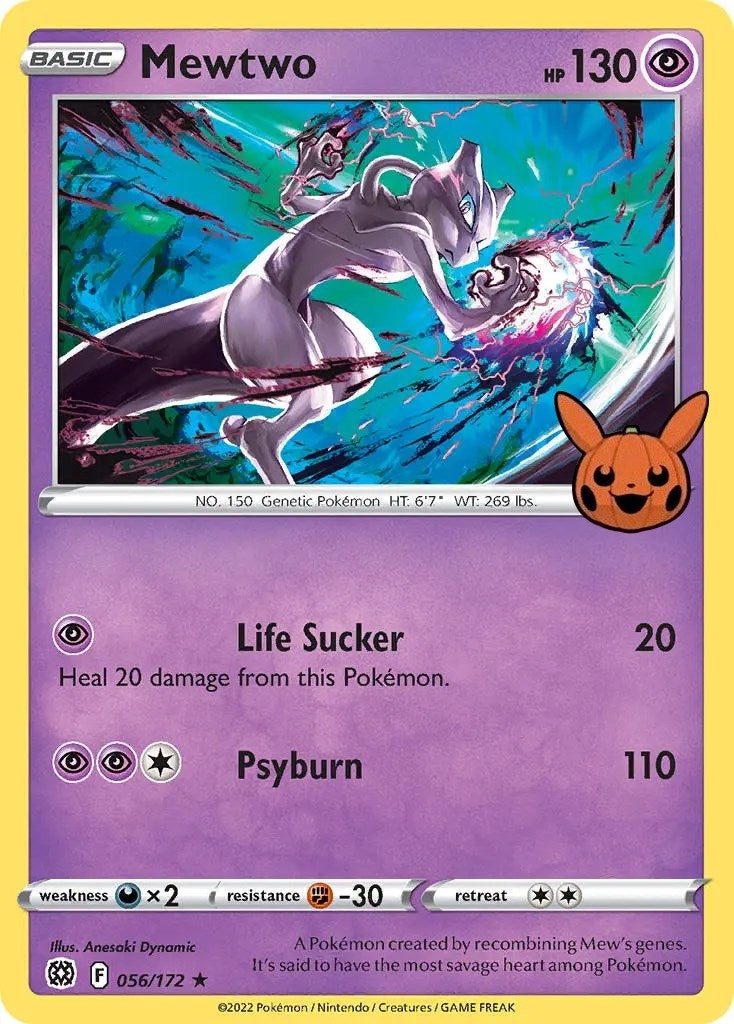 Image for Mewtwo (056/172) - Pokemon