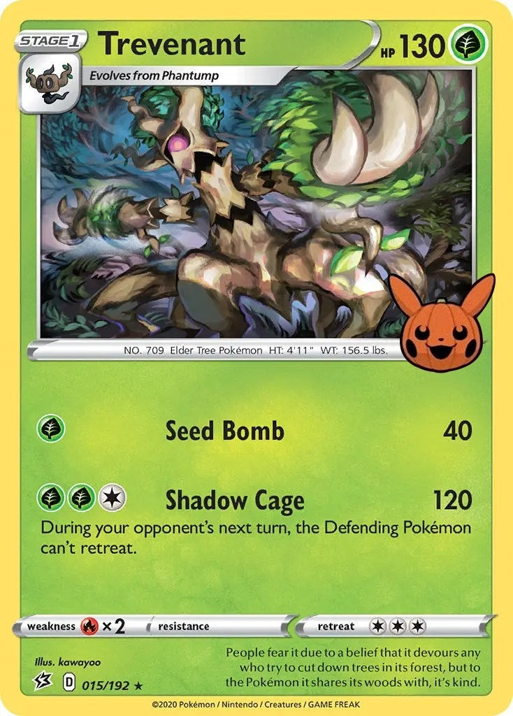 Image for Trevenant (015/192) - Pokemon