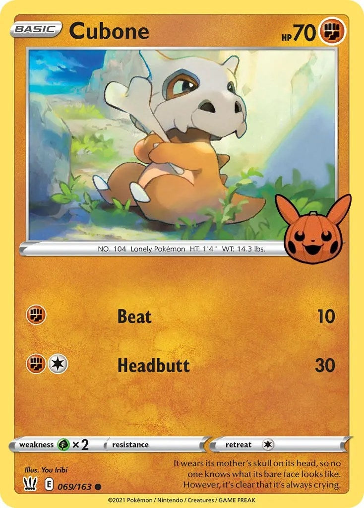 Image for Cubone (069/163) - Pokemon