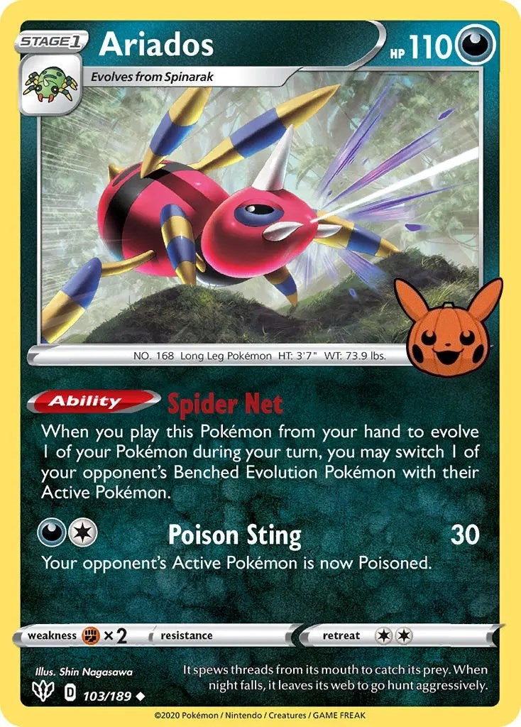 Image for Ariados (103/189) - Pokemon