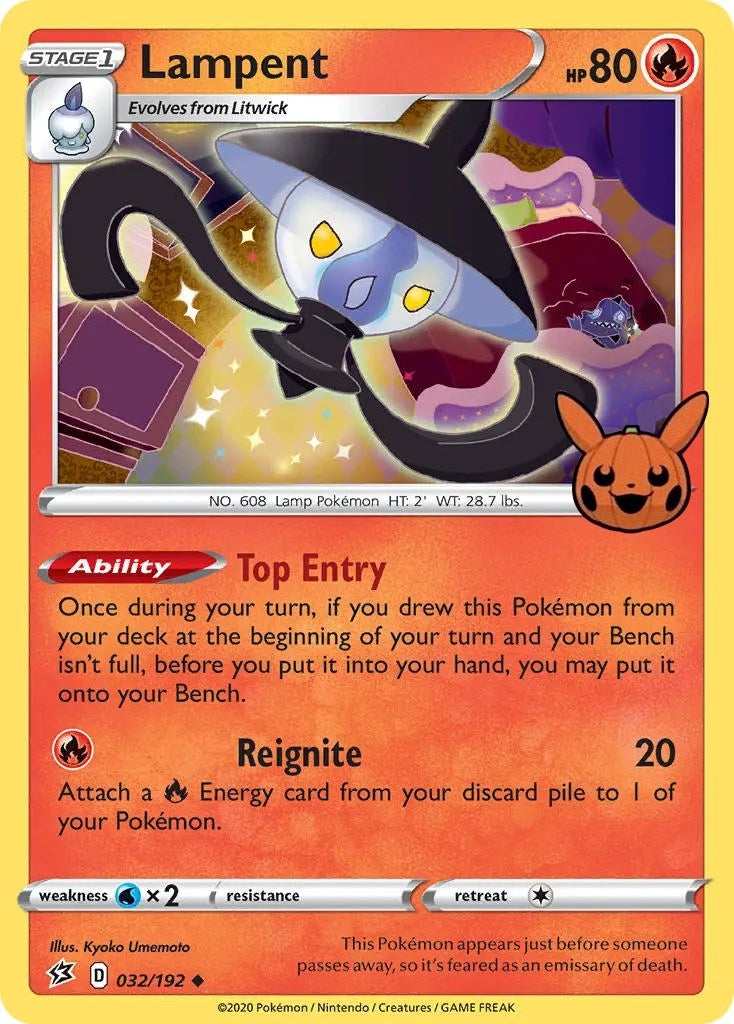 Image for Lampent (032/192) - Pokemon