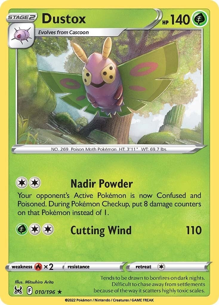 Image for Dustox (010/196) - Pokemon