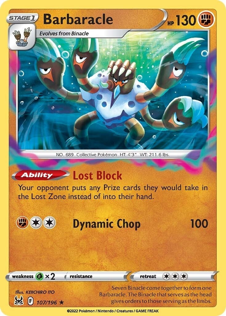 Image for Barbaracle (107/196) - Pokemon