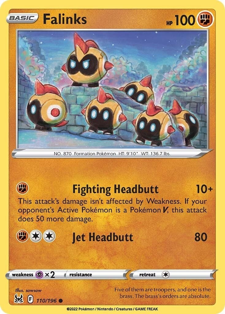 Image for Falinks (110/196) - Pokemon