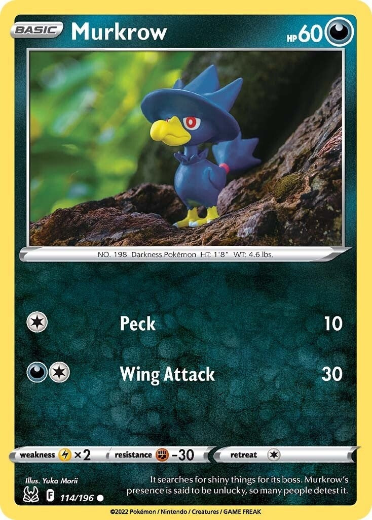 Image for Murkrow (114/196) - Pokemon