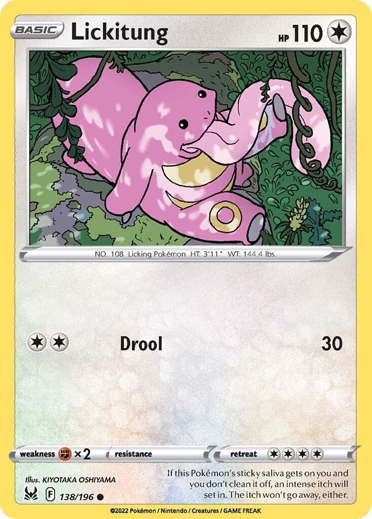 Image for Lickitung (138/196) - Pokemon