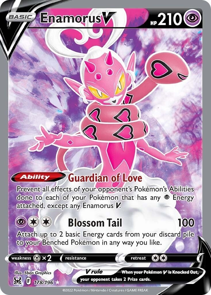 Image for Enamorus V (Full Art) (178/196) - Pokemon