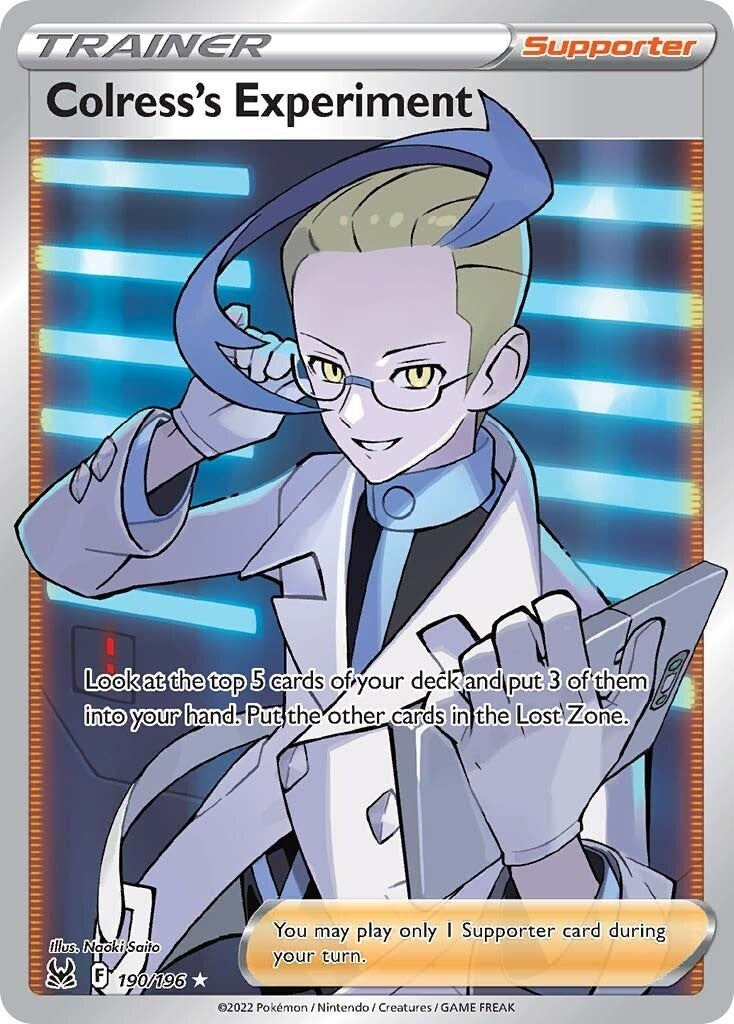 Image for Colress's Experiment (Full Art) (190/196) - Pokemon