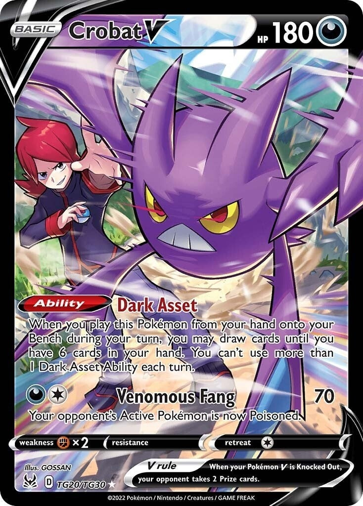 Image for Crobat V (TG20/TG30) - Pokemon