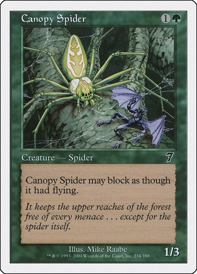 Image for Canopy Spider (234) - Magic: The Gathering