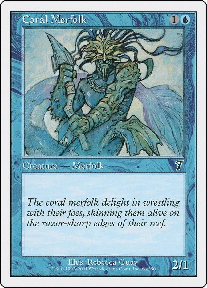 Image for Coral Merfolk (66) - Magic: The Gathering