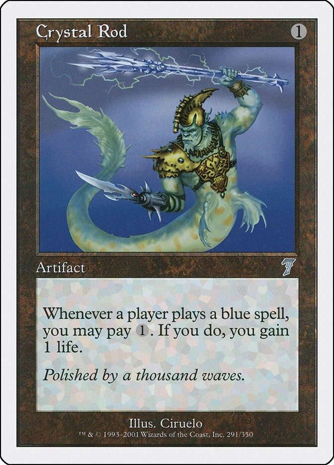 Image for Crystal Rod (291) - Magic: The Gathering