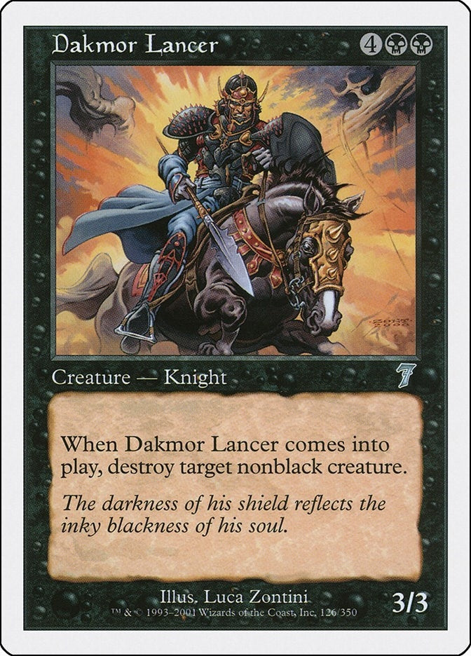 Image for Dakmor Lancer (126) - Magic: The Gathering