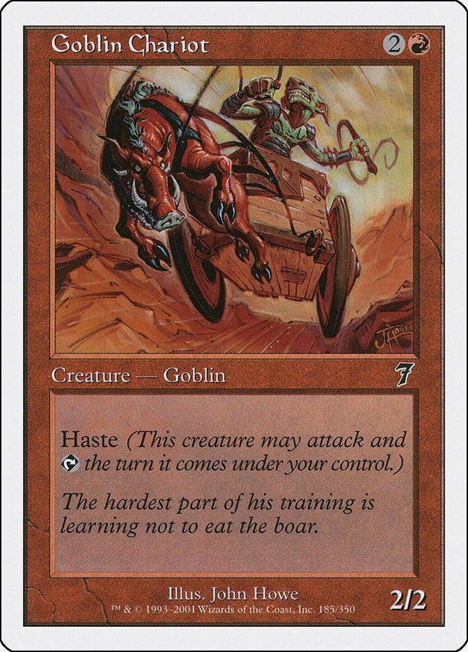 Image for Goblin Chariot (185) - Magic: The Gathering