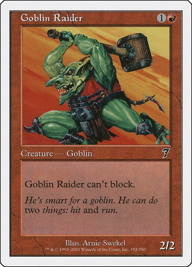 Image for Goblin Raider (192) - Magic: The Gathering