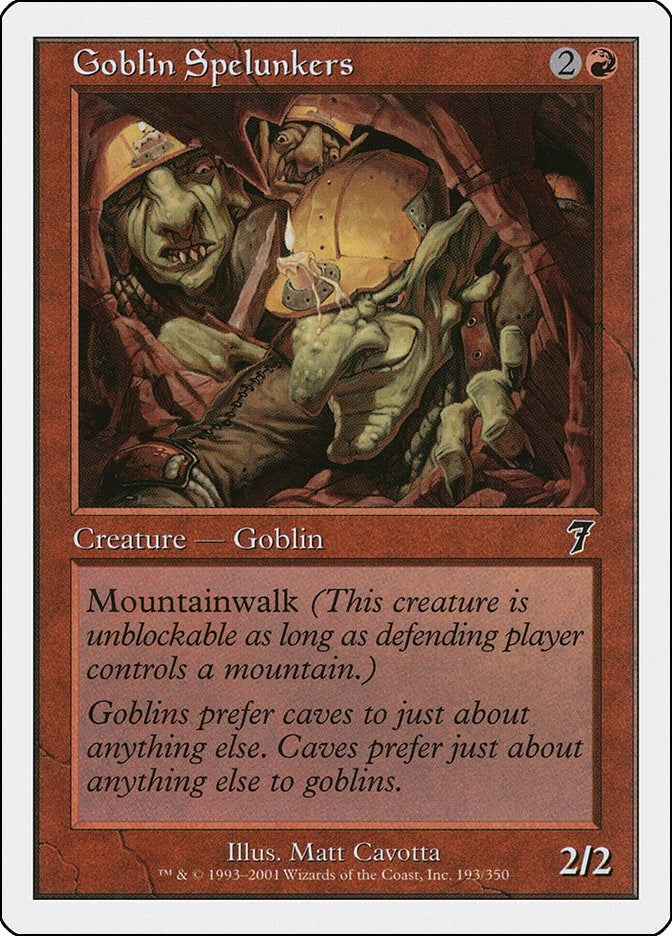 Image for Goblin Spelunkers (193) - Magic: The Gathering