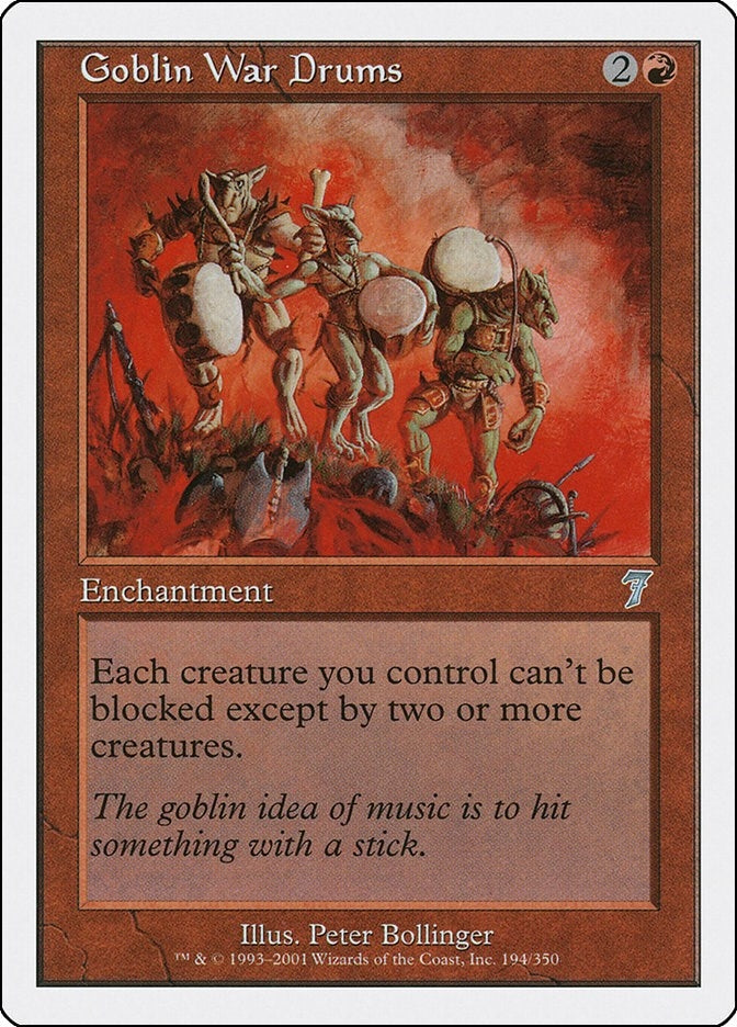 Image for Goblin War Drums (194) - Magic: The Gathering