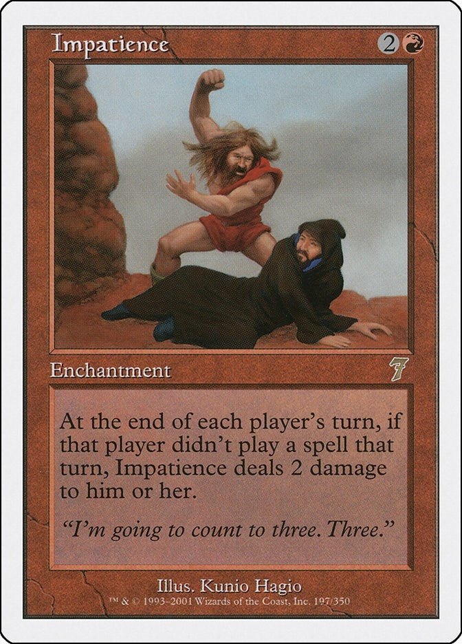 Image for Impatience (197) - Magic: The Gathering