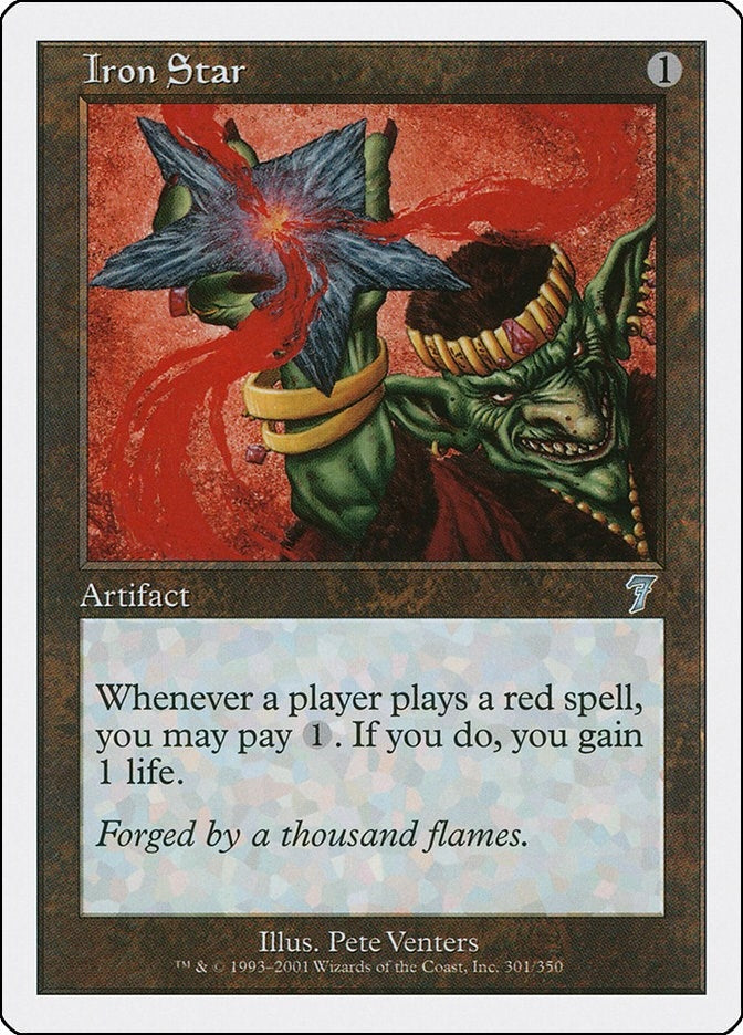 Image for Iron Star (301) - Magic: The Gathering