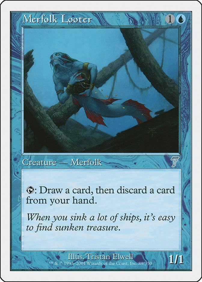 Image for Merfolk Looter (89) - Magic: The Gathering
