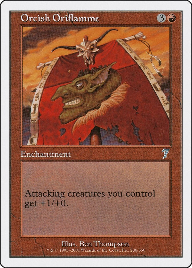 Image for Orcish Oriflamme (206) - Magic: The Gathering