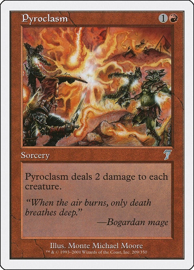 Image for Pyroclasm (209) - Magic: The Gathering