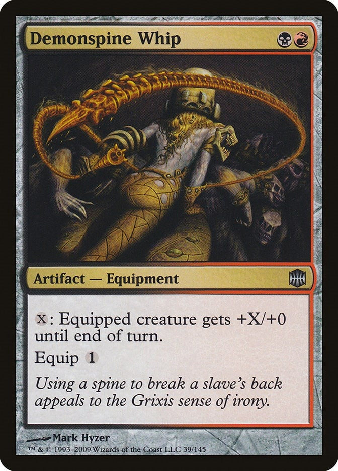 Image for Demonspine Whip (39) - Magic: The Gathering