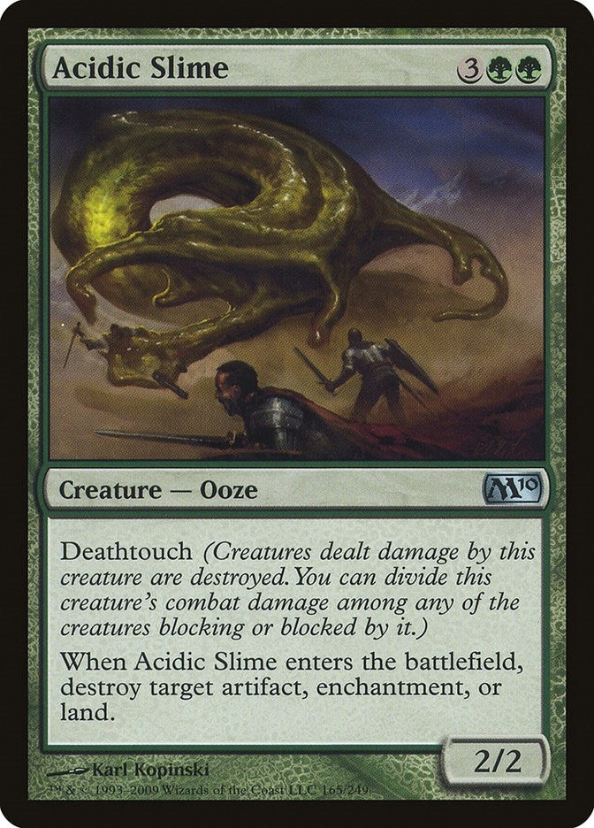 Image for Acidic Slime (165) - Magic: The Gathering