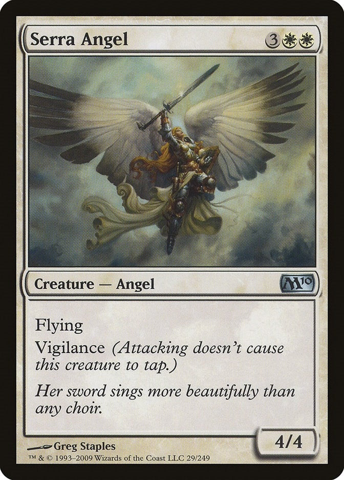 Image for Serra Angel (29) - Magic: The Gathering