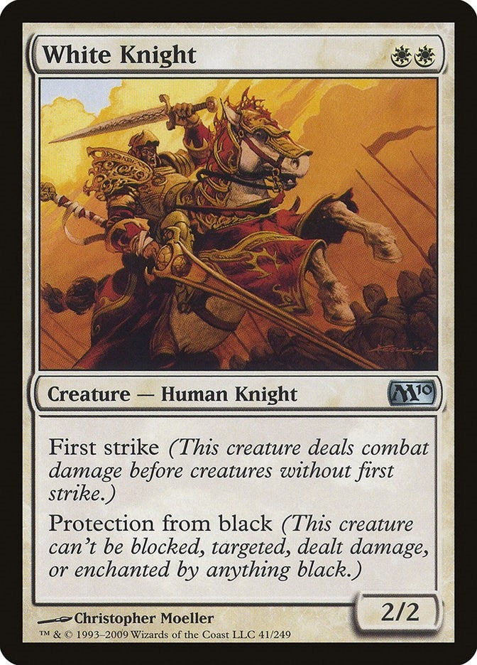 Image for White Knight (41) - Magic: The Gathering