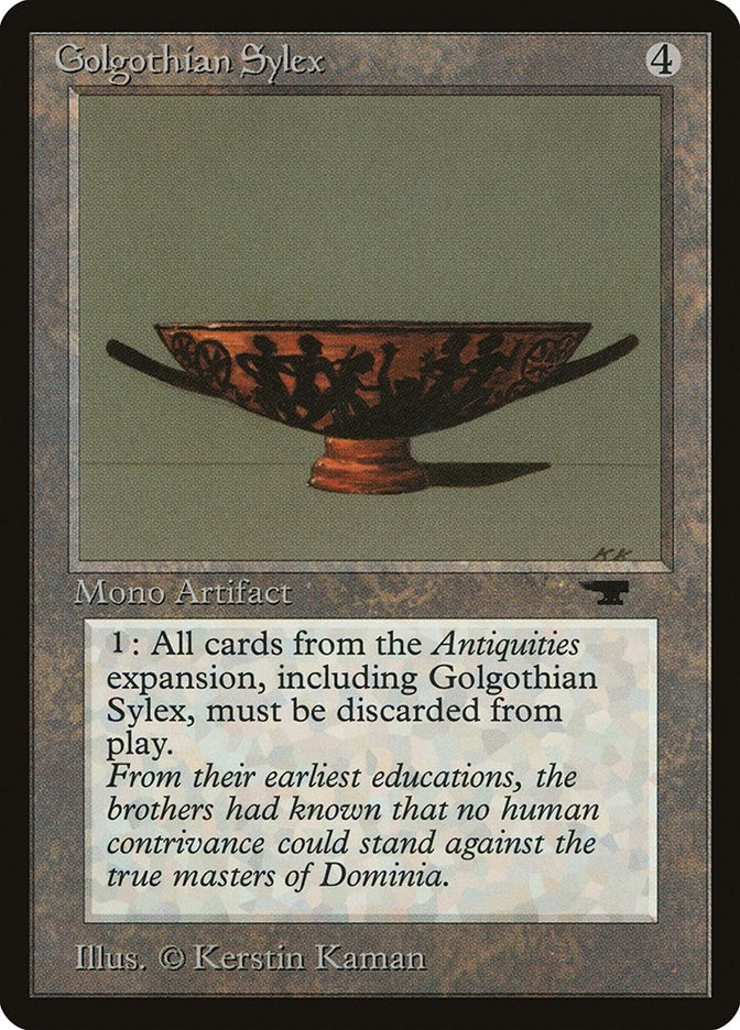 Image for Golgothian Sylex - Magic: The Gathering