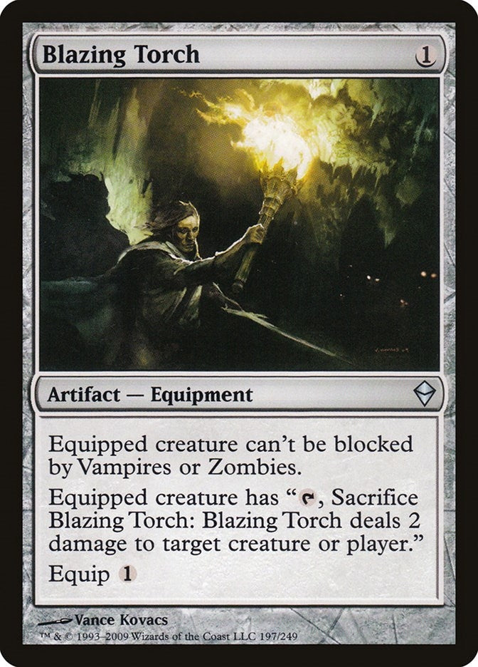 Image for Blazing Torch (197) - Magic: The Gathering