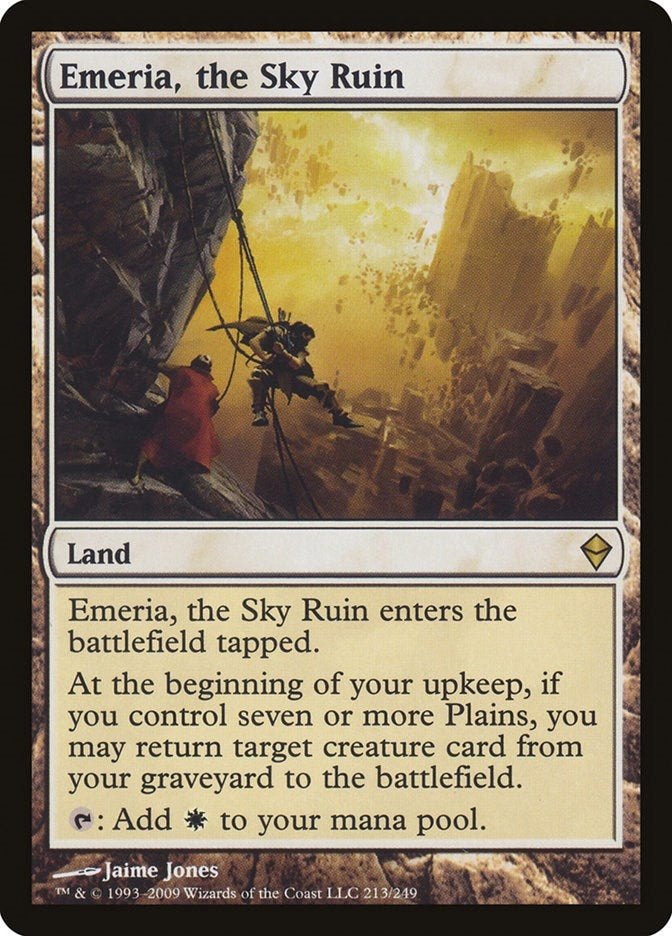 Image for Emeria, the Sky Ruin (213) - Magic: The Gathering