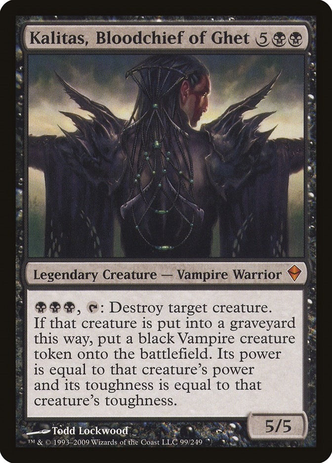 Image for Kalitas, Bloodchief of Ghet (99) - Magic: The Gathering