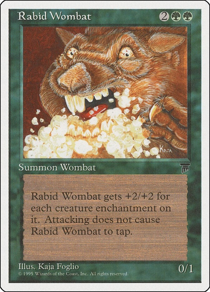 Image for Rabid Wombat - Magic: The Gathering