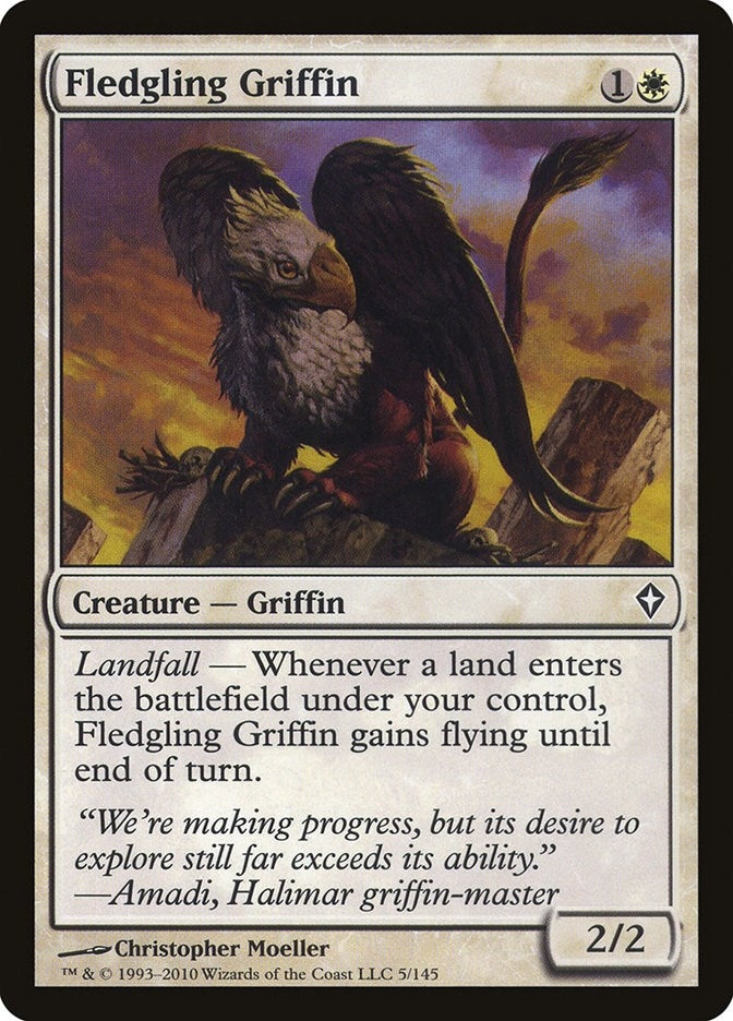 Image for Fledgling Griffin (5) - Magic: The Gathering