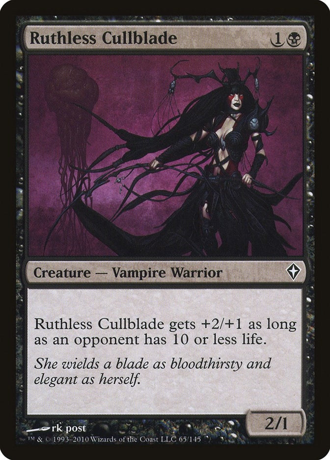 Image for Ruthless Cullblade (65) - Magic: The Gathering