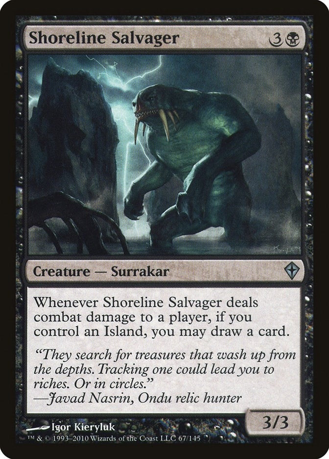 Image for Shoreline Salvager (67) - Magic: The Gathering