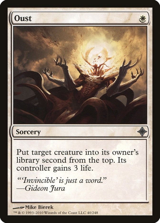 Image for Oust (40) - Magic: The Gathering