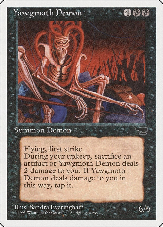 Image for Yawgmoth Demon - Magic: The Gathering