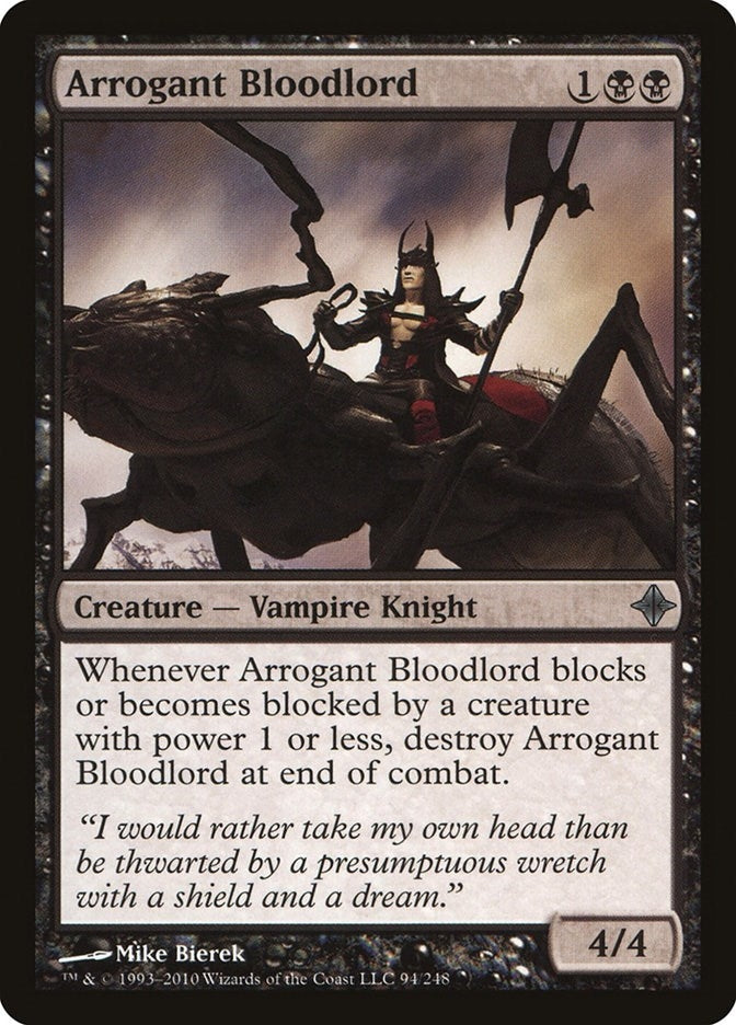 Image for Arrogant Bloodlord (94) - Magic: The Gathering