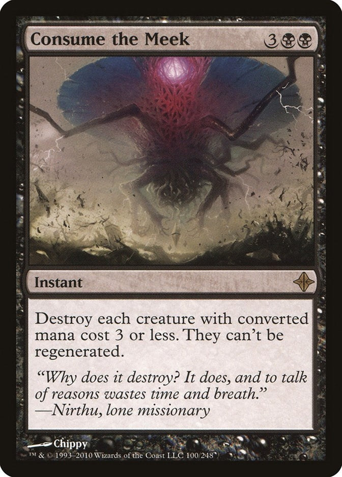Image for Consume the Meek (100) - Magic: The Gathering