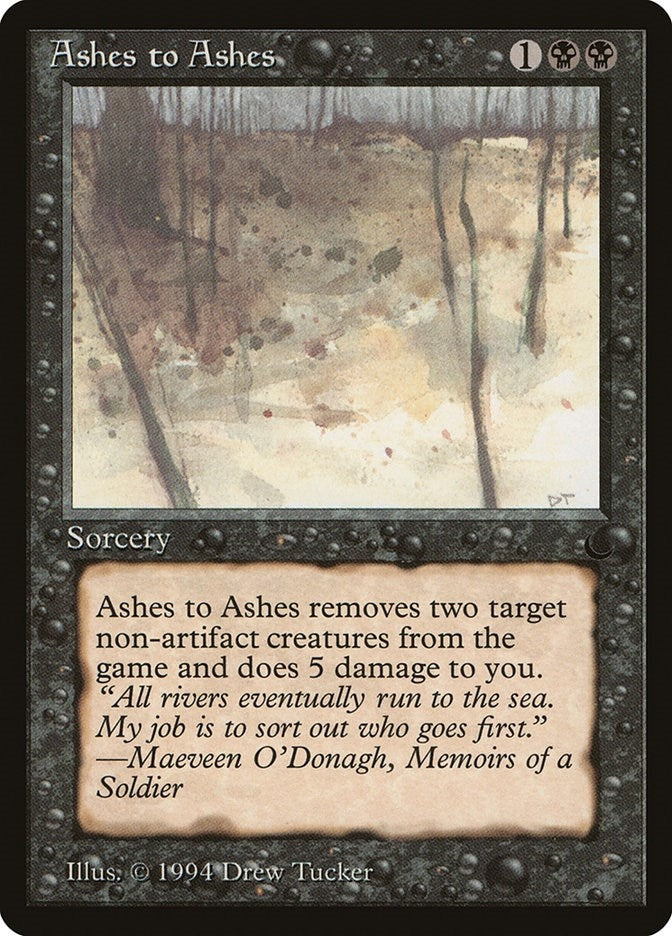 Image for Ashes to Ashes - Magic: The Gathering