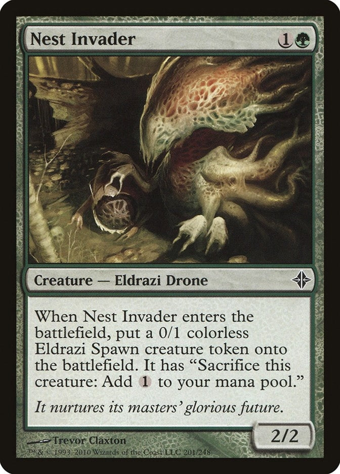 Image for Nest Invader (201) - Magic: The Gathering