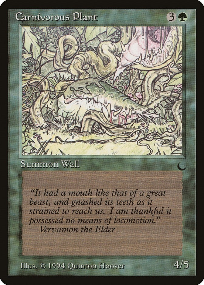 Image for Carnivorous Plant - Magic: The Gathering