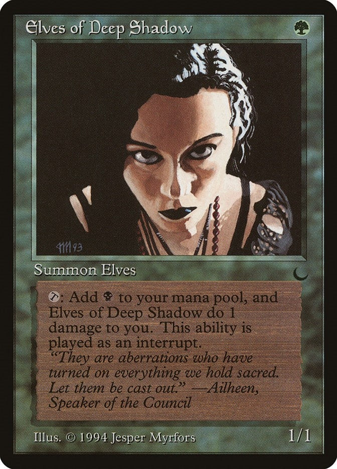Image for Elves of Deep Shadow - Magic: The Gathering