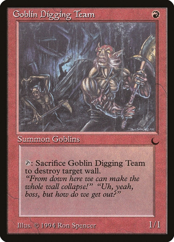 Image for Goblin Digging Team - Magic: The Gathering