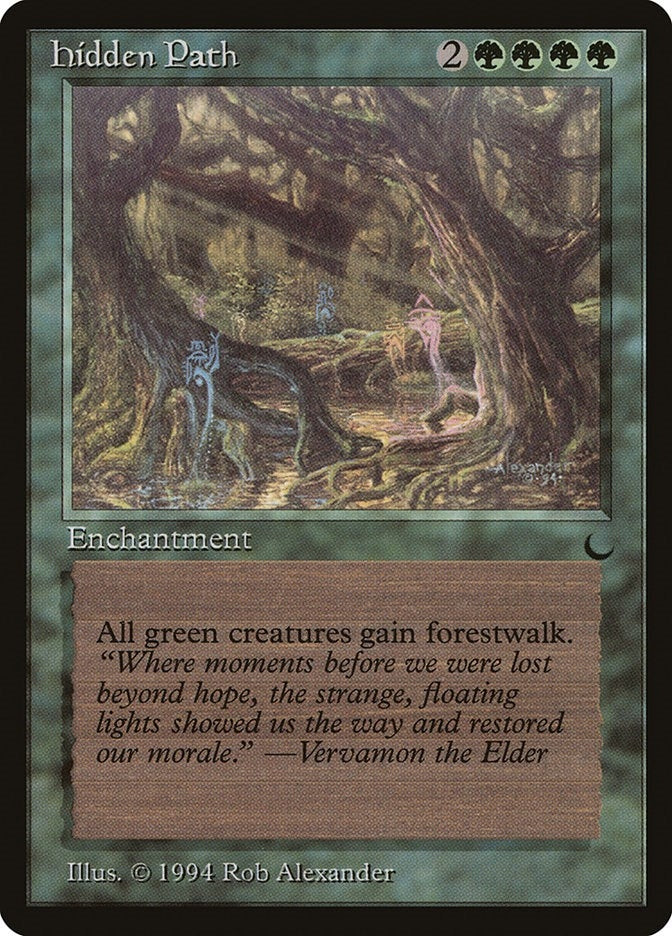 Image for Hidden Path - Magic: The Gathering