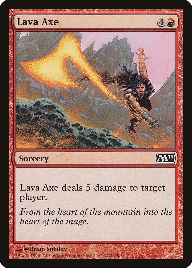 Image for Lava Axe (147) - Magic: The Gathering